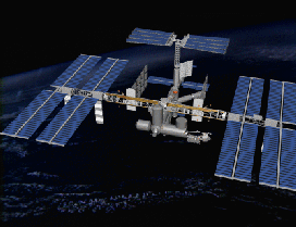 assembled ISS - flight 19a (29k)
